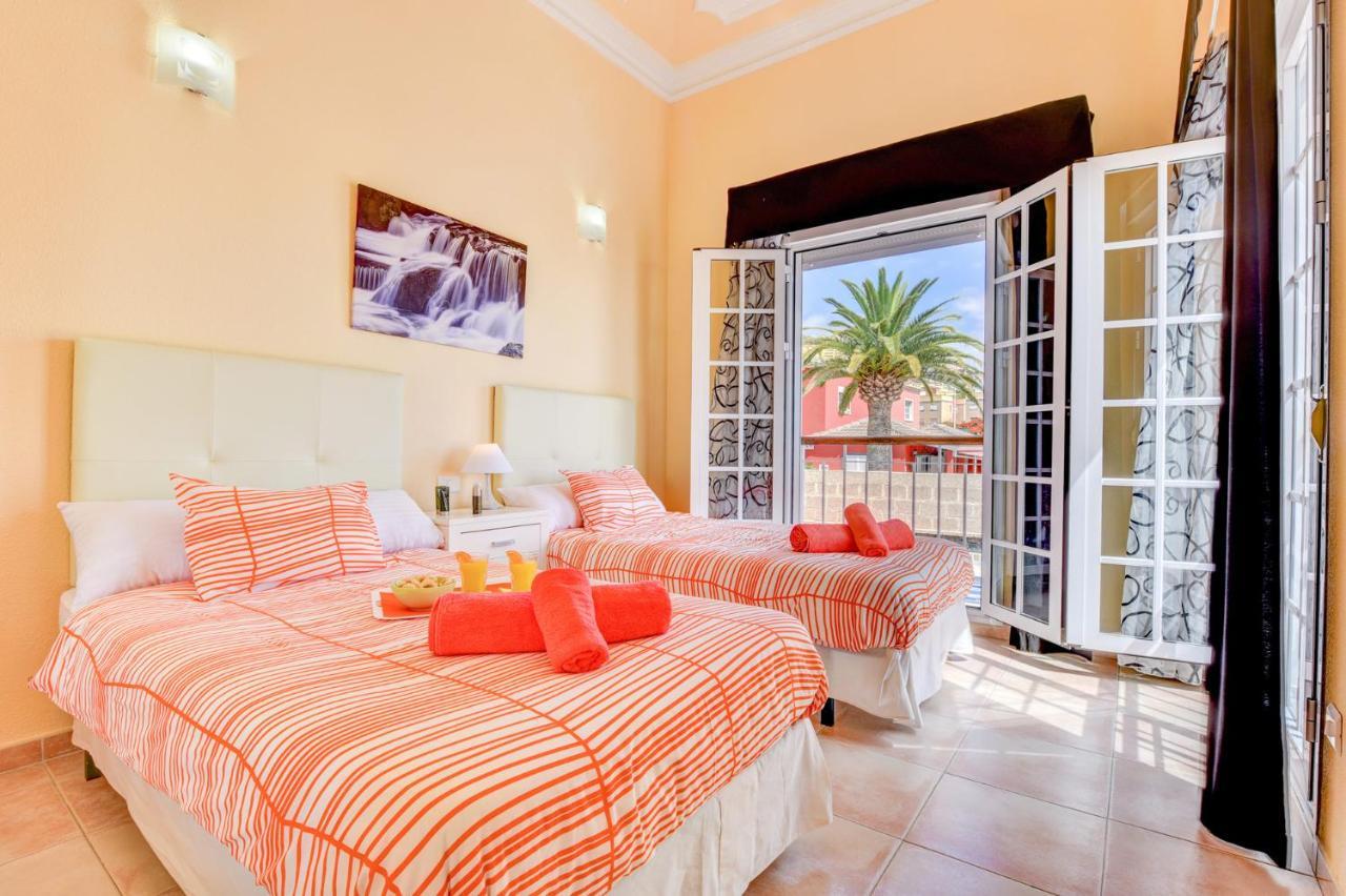 Villa Teide Sol Con Piscina Climatizada, Playa Fanabe, Costa Adeje Costa Adeje (Tenerife) Exterior foto