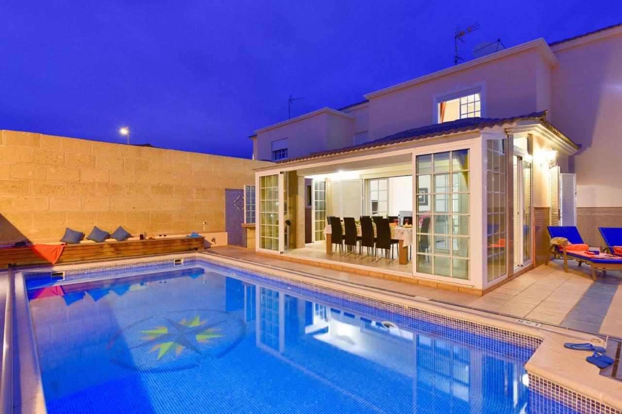 Villa Teide Sol Con Piscina Climatizada, Playa Fanabe, Costa Adeje Costa Adeje (Tenerife) Exterior foto